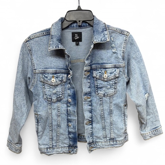 art class Other - Art Class Kids Light Wash Distressed Denim Trucker Jacket - Size Small (6/7)